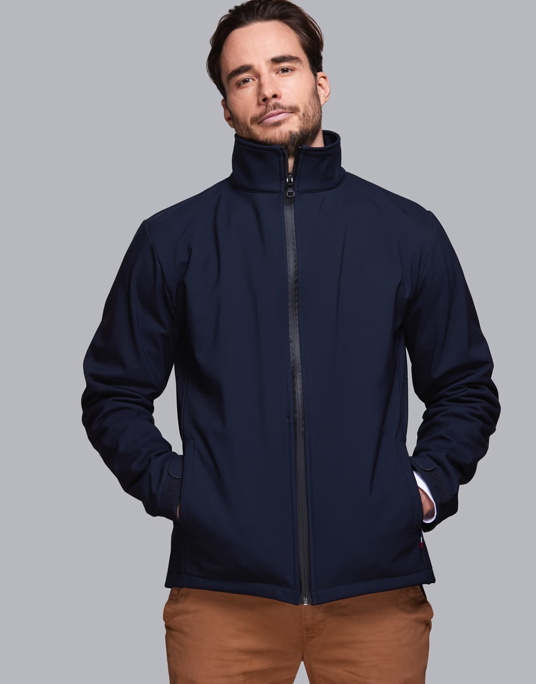 Blouson softshell Homme Bellecombe - French Navy