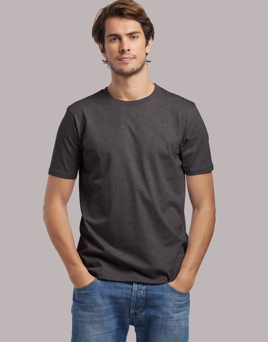 T-Shirt Homme Descartes - Dark Heather Grey