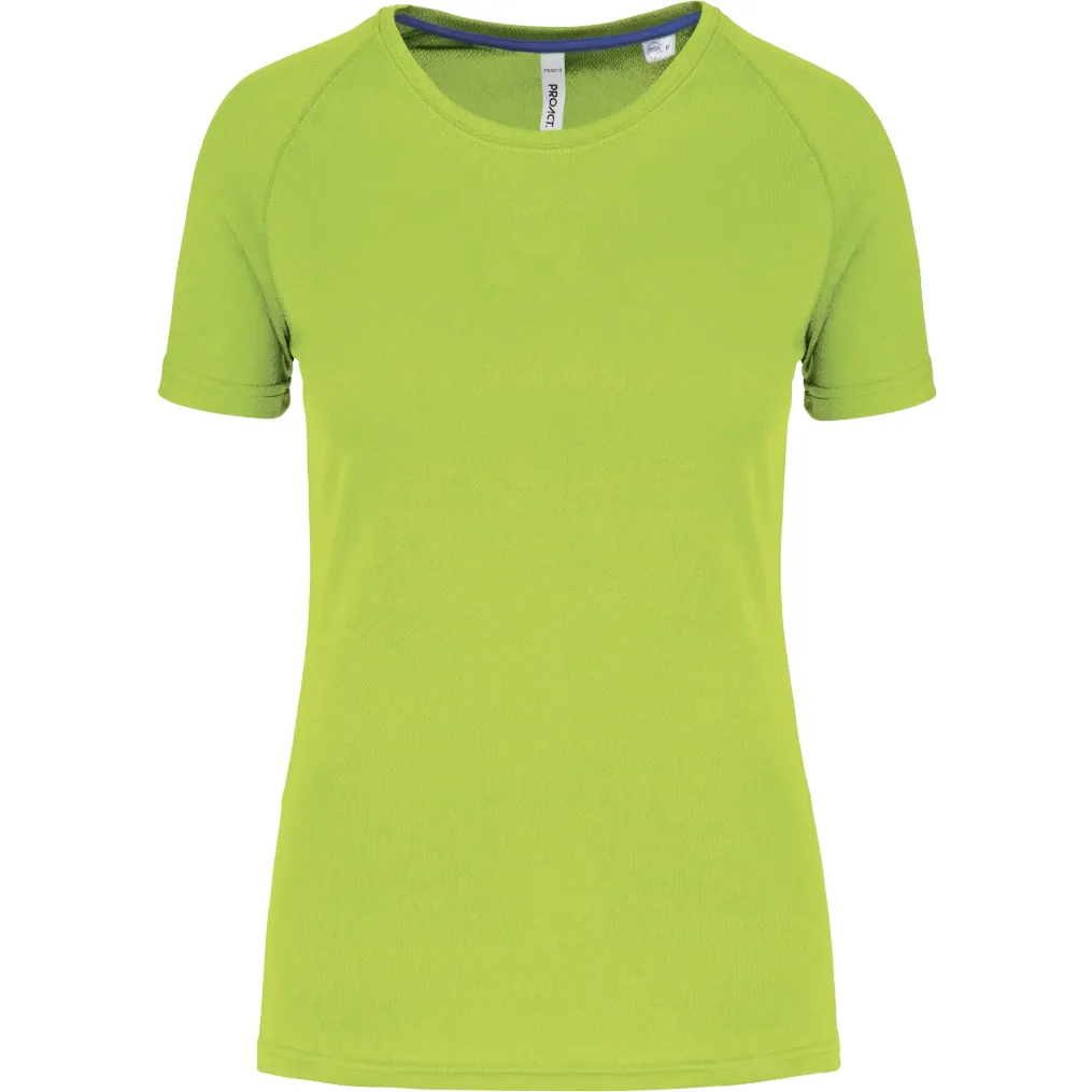 T-shirt running recyclé - Lime