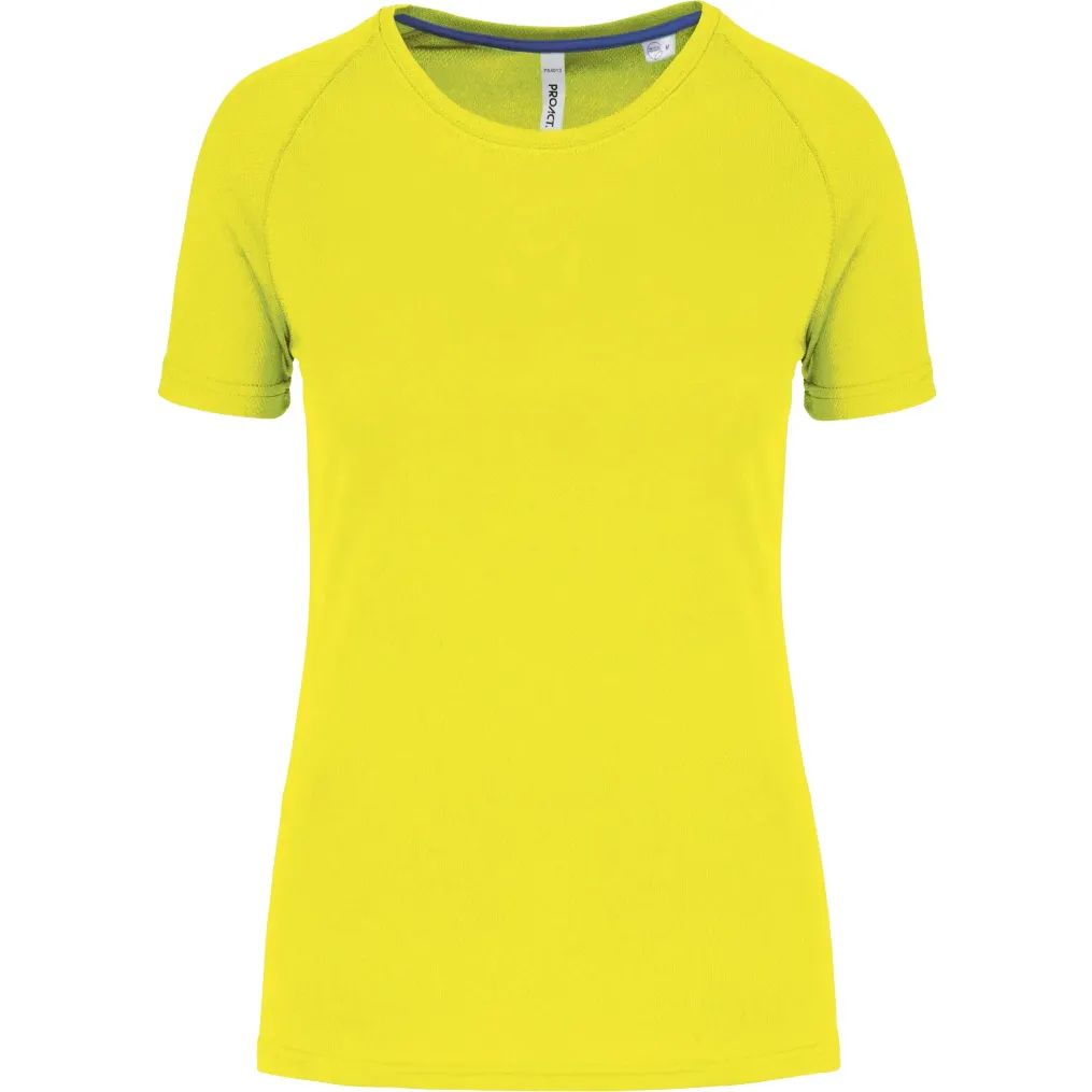 T-shirt running recyclé - Fluorescent Yellow