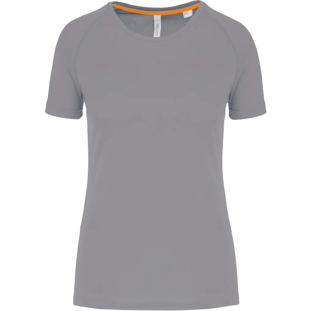 T-shirt running recyclé - Fine Grey - Face