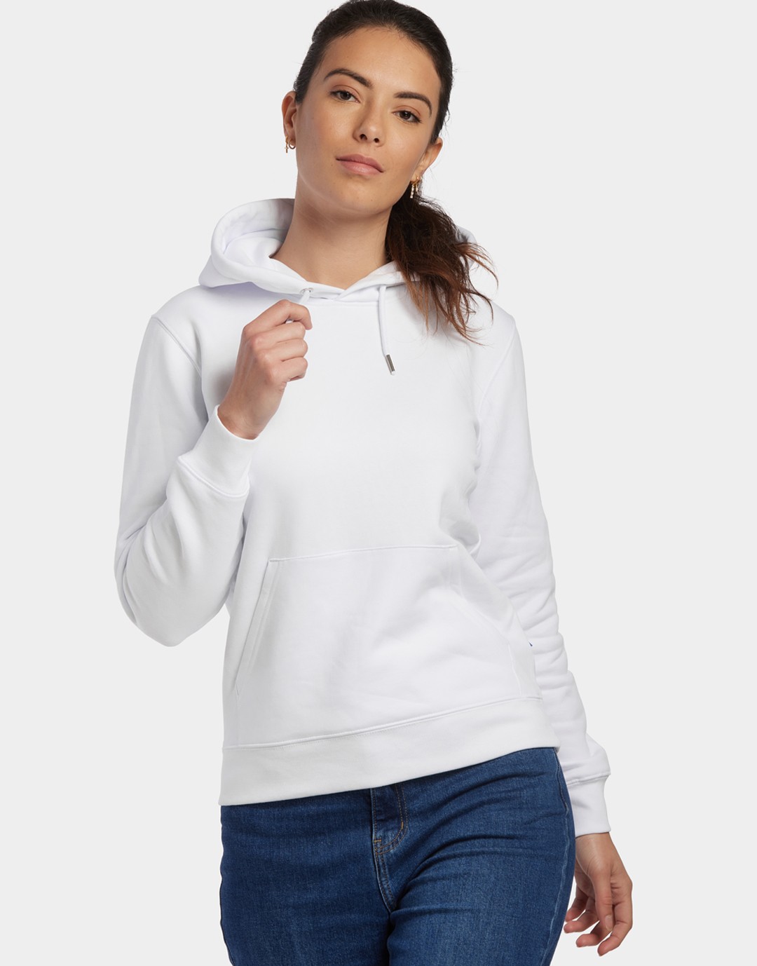 Hoodie Unisexe Rousseau - White