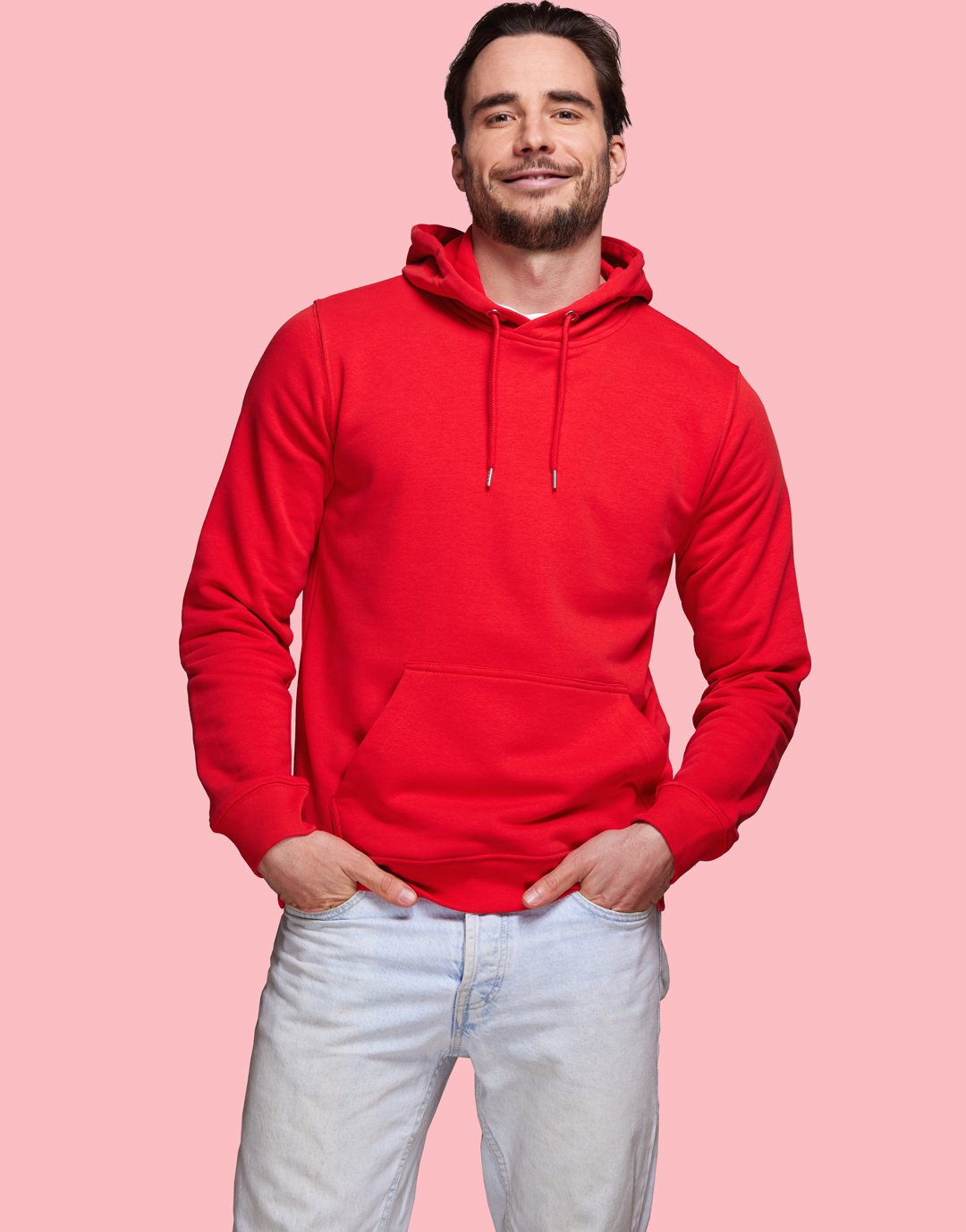 Hoodie Unisexe Rousseau - Red