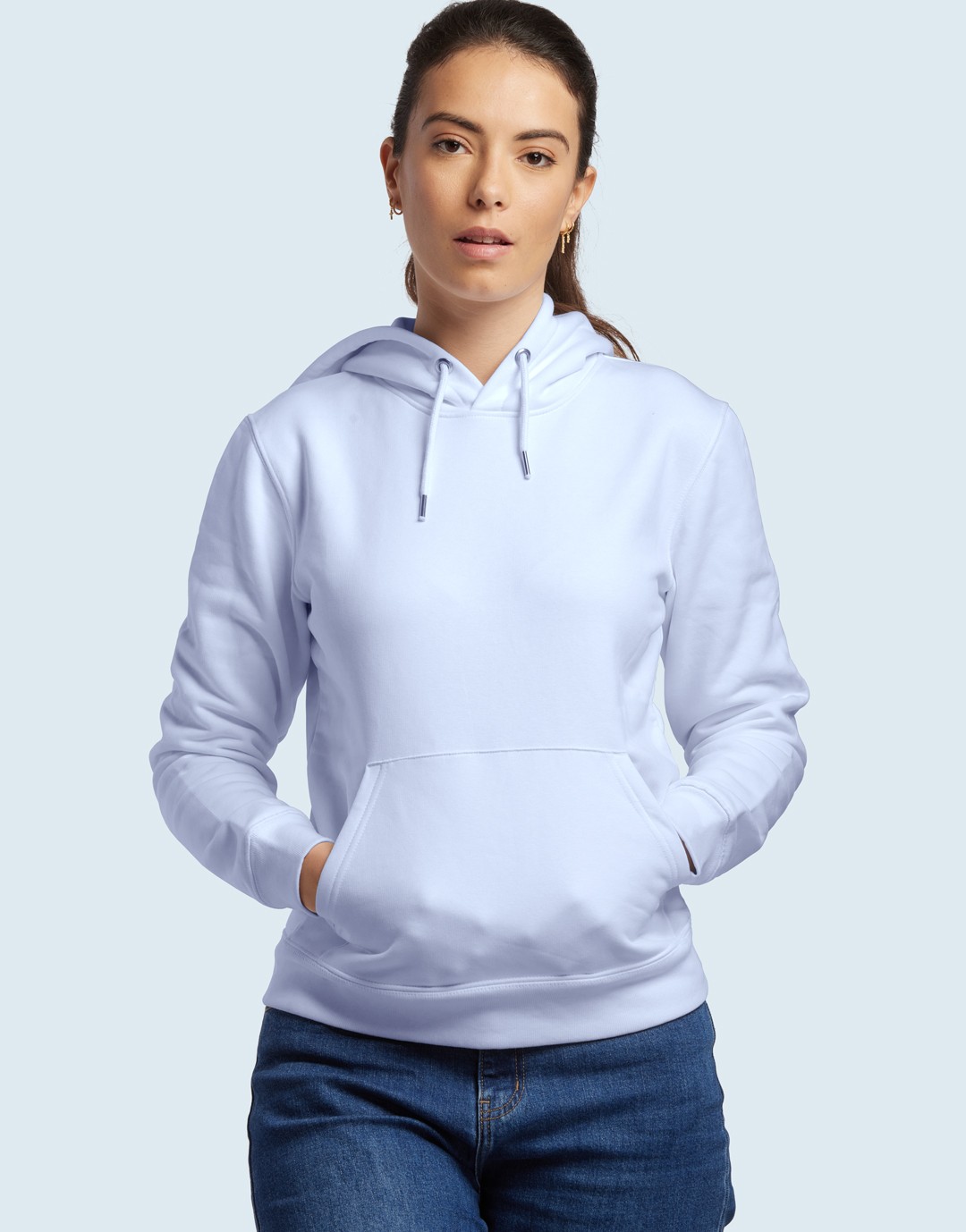 Hoodie Unisexe Rousseau - Sky blue