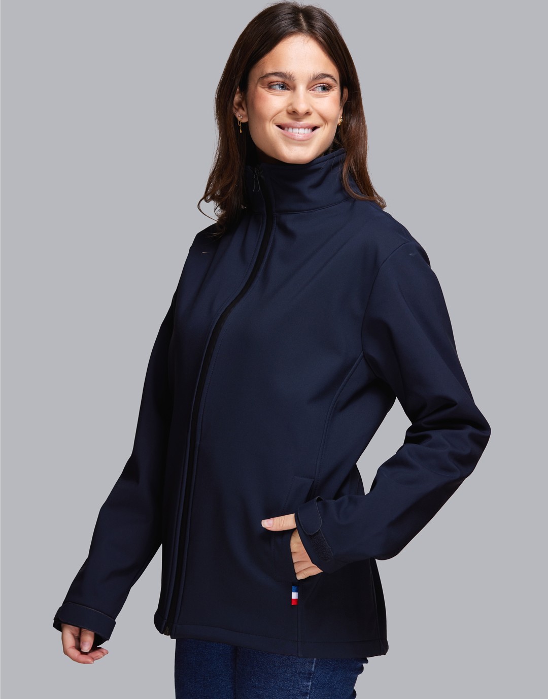 Blouson softshell Femme Salève - French Navy