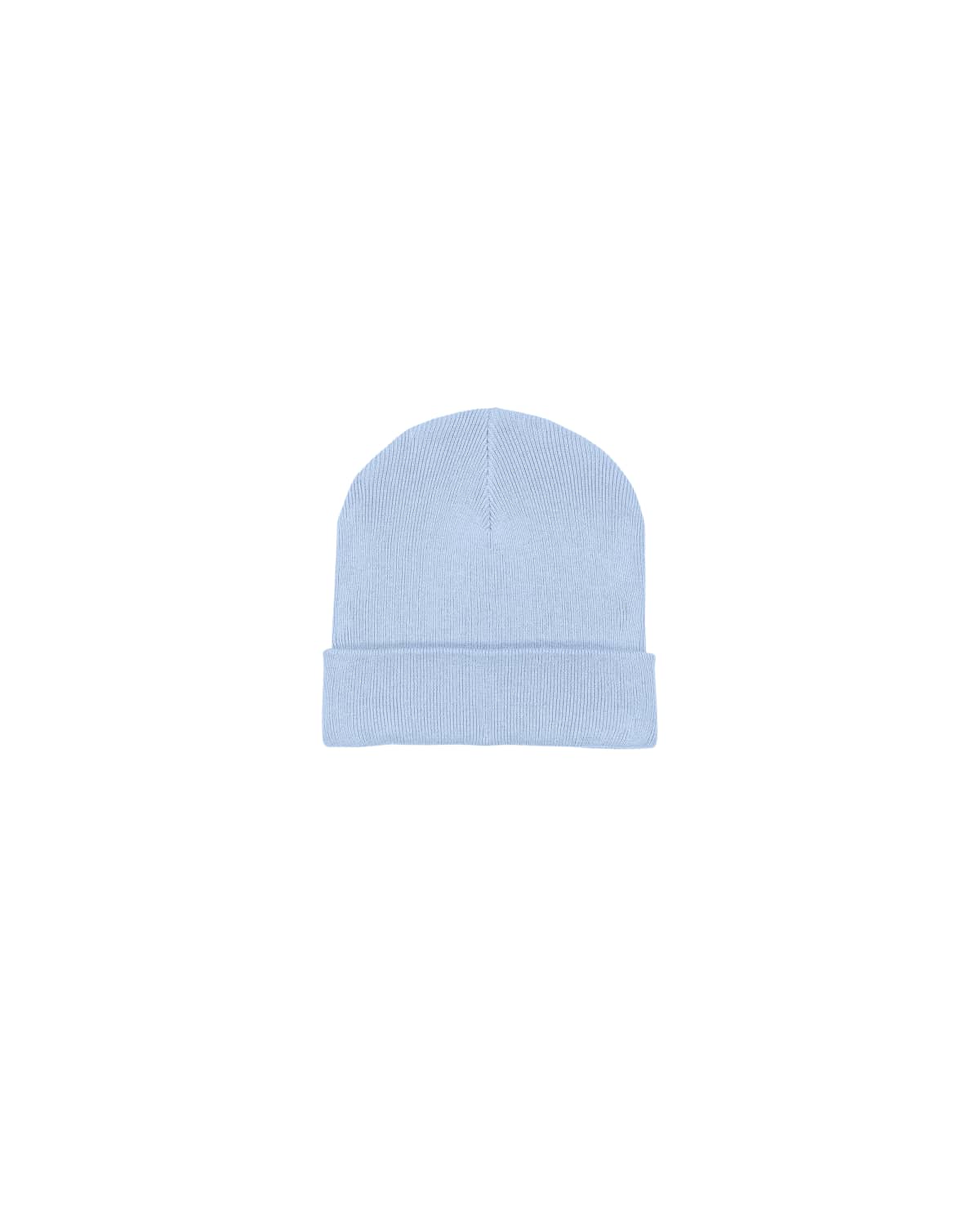 Rib Beanie - Blue Soul