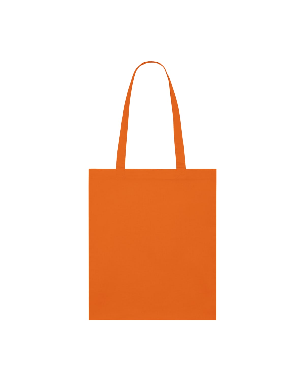 Light Tote Bag - Bright Orange